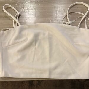 Lulu's White Bustier Camisole Top